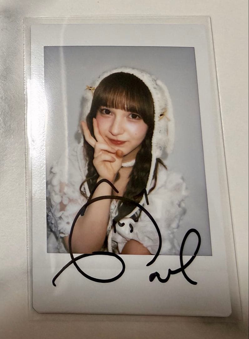 早瀬ノエル サインチェキ