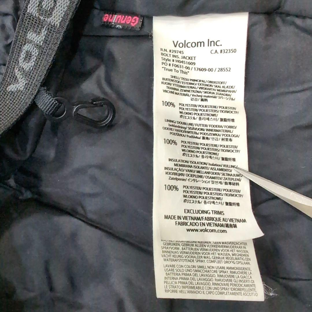 ボルコム　VOLCOM　スノーボードウエア　 BOLT INS. JACKET