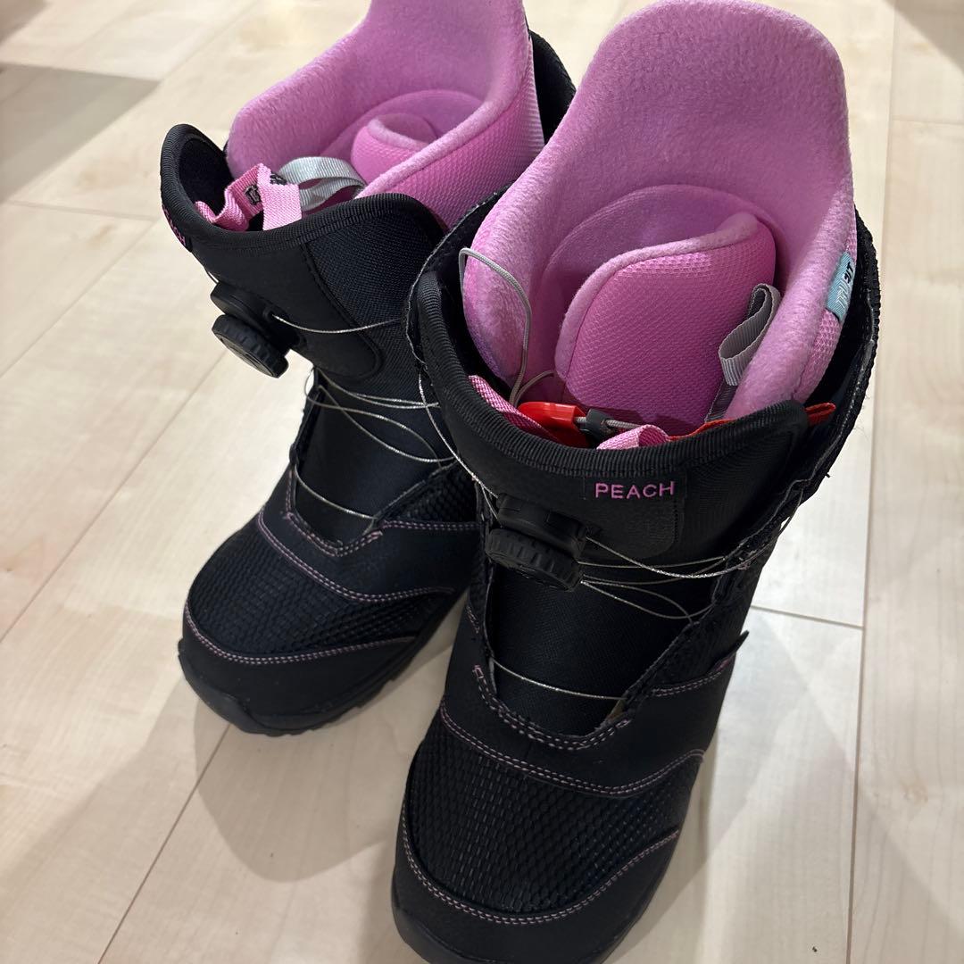 BURTON PEACH スノーボードブーツ ブラック/ピンク