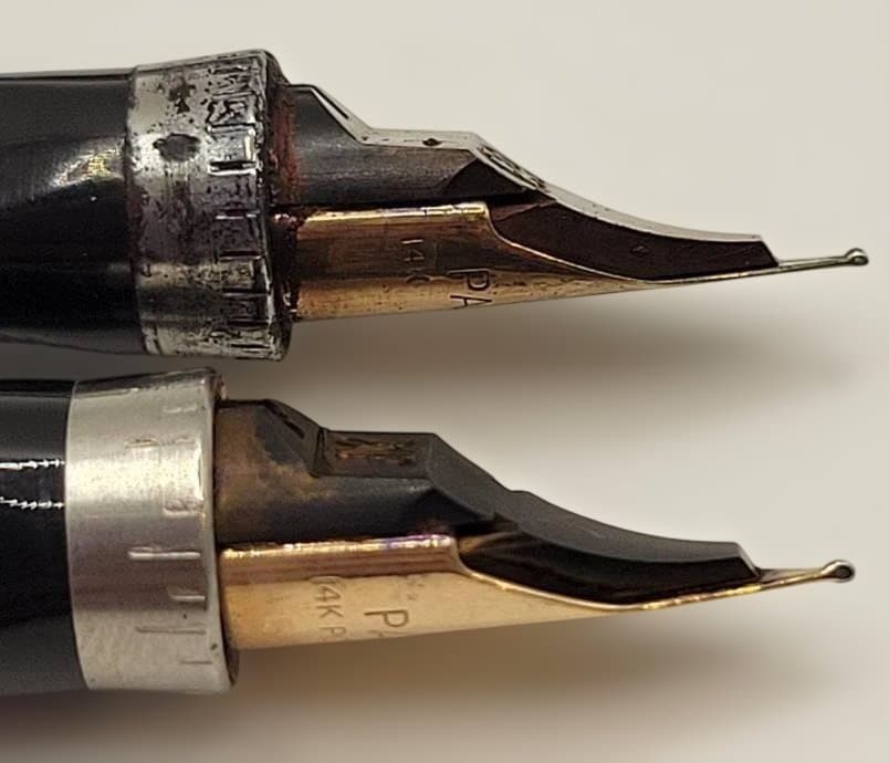 PARKER パーカー 万年筆 14K STERLING SILVER 2本