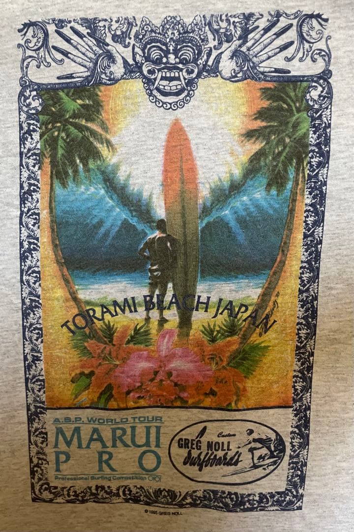 マルイプロ TORAMI BEACH JAPAN GREG NOLL Tシャツ