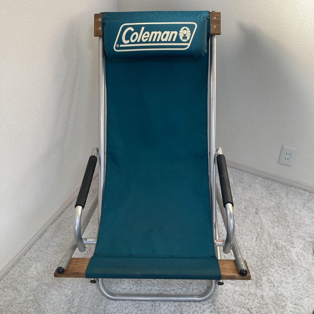 コールマン ロッキングチェア C910-718J アウトドアチェア　レトロ