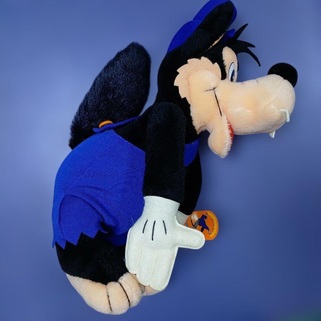 東京ディズニーランド　ビッグバッドウルフ　ぬいぐるみ　昭和レトロ