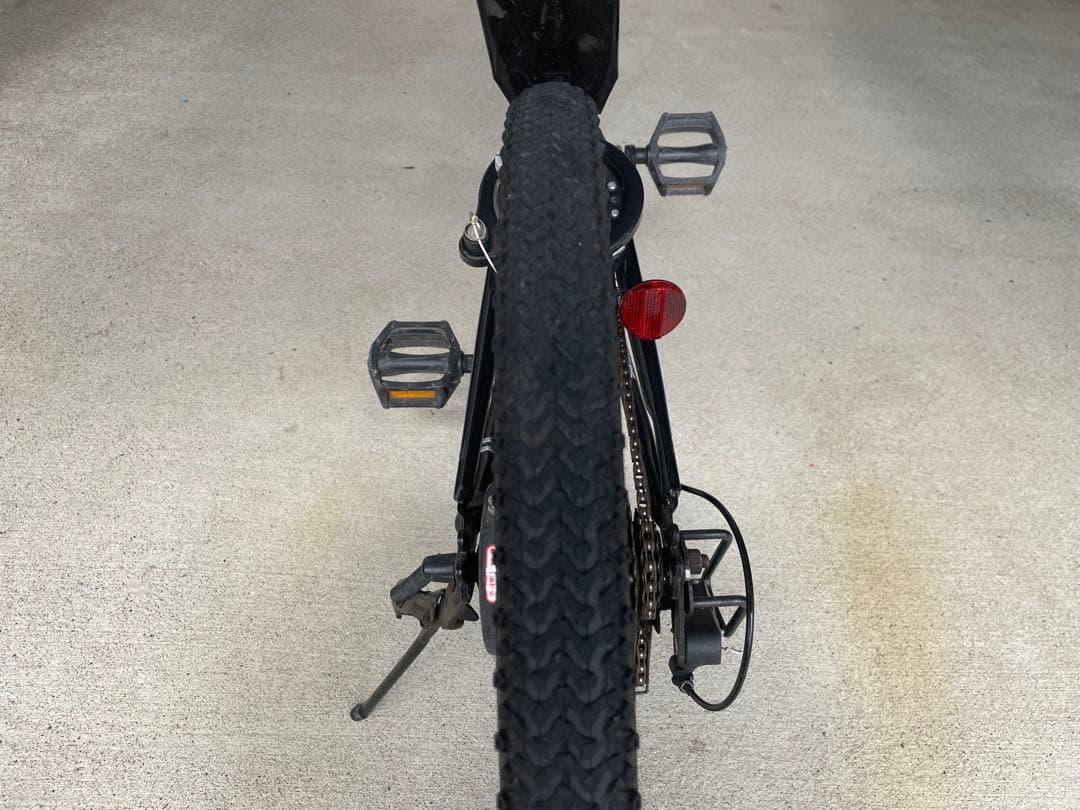 【直接引渡希望】キッズ　自転車　24インチ　6速ギア　オートライト