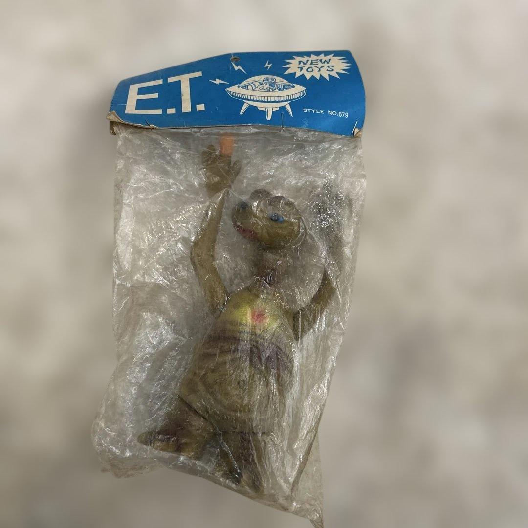 昭和レトロ　ET ソフビ　トーキングフィギュア　希少品　3点セット
