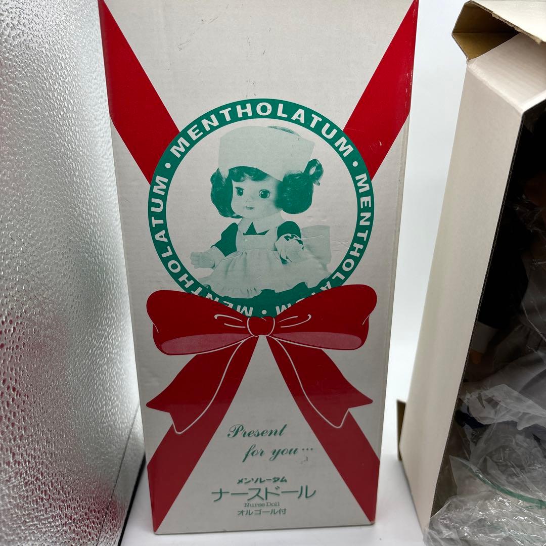 希少　メンソレータム ナースドール　オルゴール付き　30cm　ロート製薬　箱付き