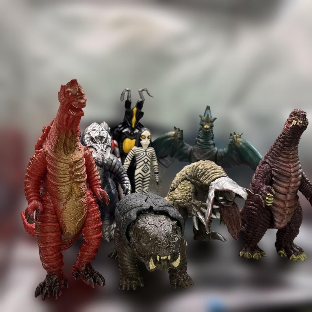 ウルトラマンパワード・シリーズ 怪獣・宇宙人フィギュア 11体セット