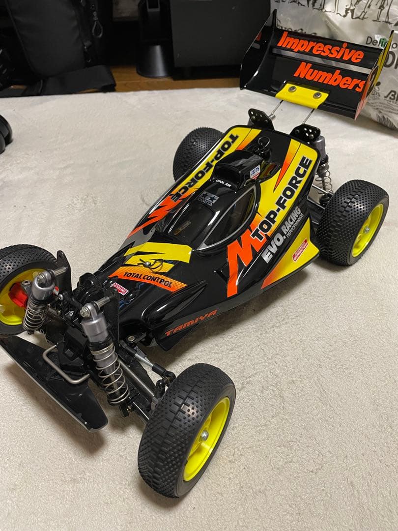 タミヤ トップフォース EVO仕様 メカ無し、サーボ付き 最終値下げ