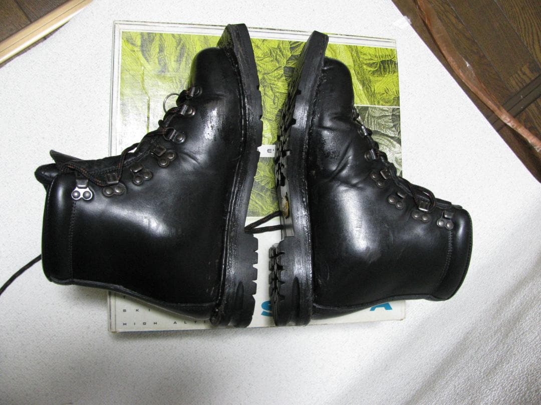 希少 スカルパ SCARPA ビンソン テレマーク レザーブーツ UK6