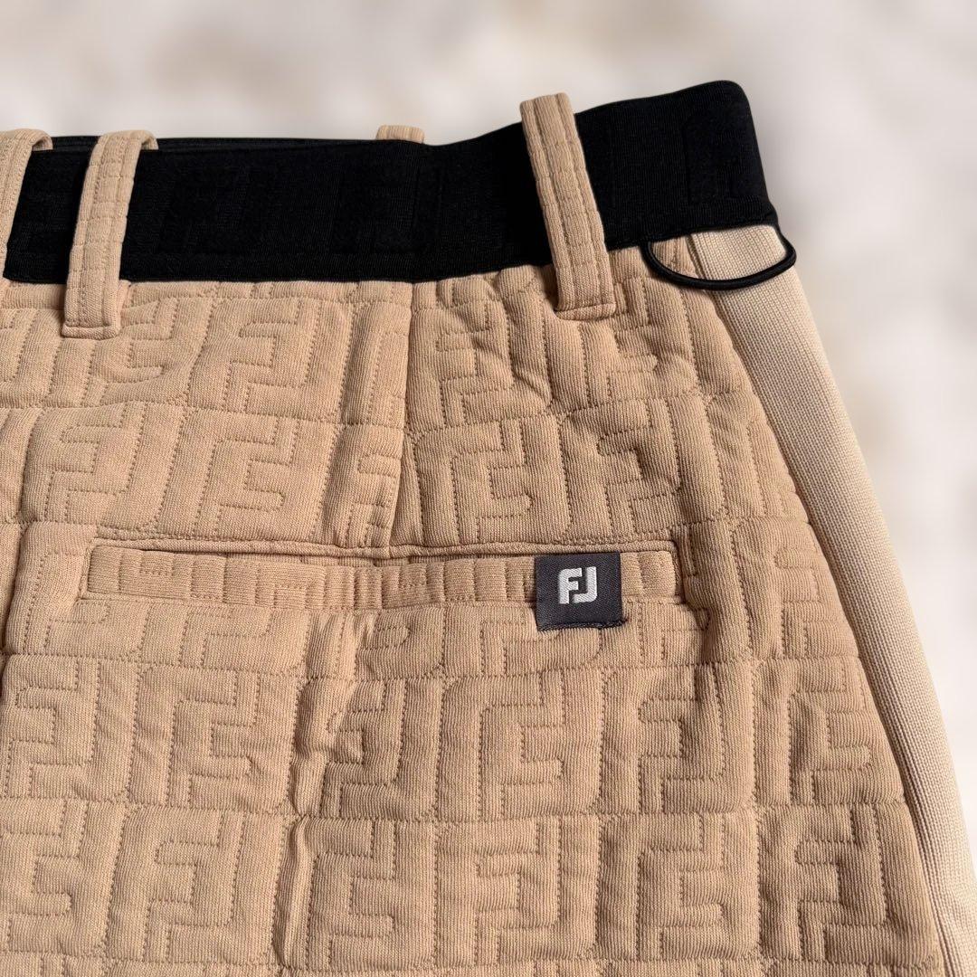 FOOTJOYフットジョイ　レディースゴルフウェア 上下セットM ベージュ