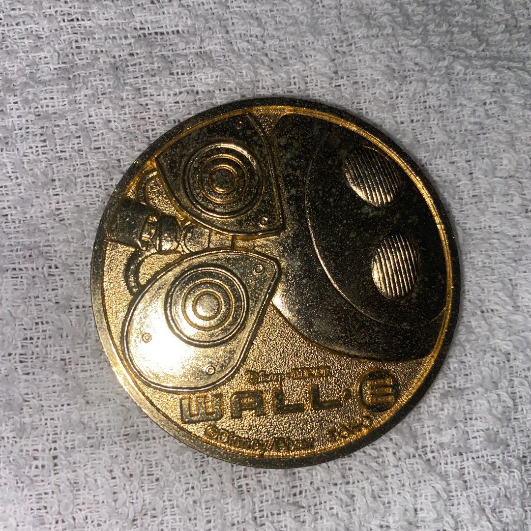 WALL・Eの公開してた時にしか売ってなかったメダルです。