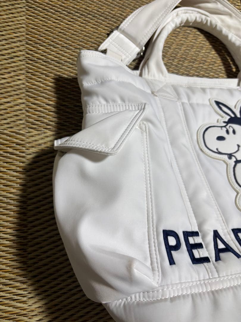 PEARLY GATES スヌーピー　トートバッグ　ロッカーバック　2way