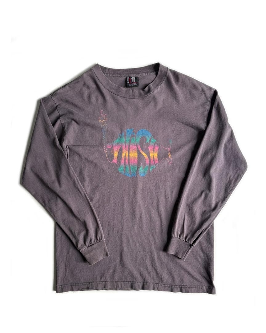 90's \" phish \" ツアー バンド 長袖　Tシャツ