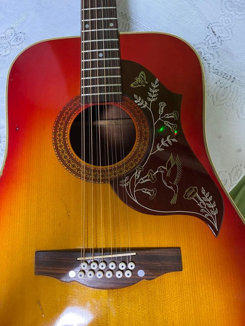 12弦でハミング！by Gibson ハミングバード12弦　エレアコ　音出し良好