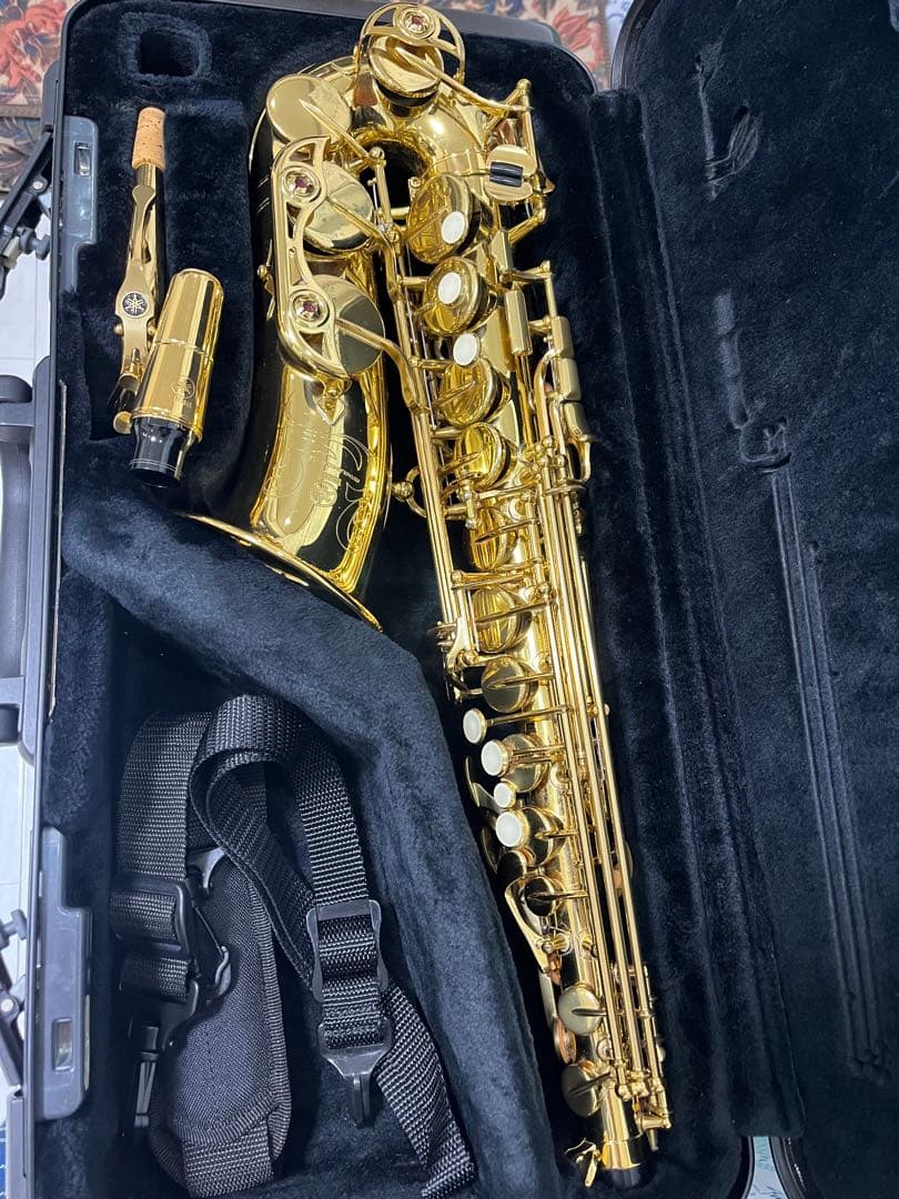 YAMAHA ゴールドサックス ハードケース付き