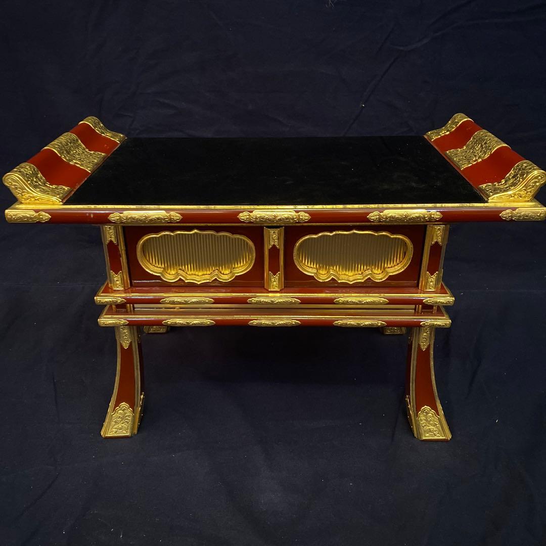 【寺院仏具】経机