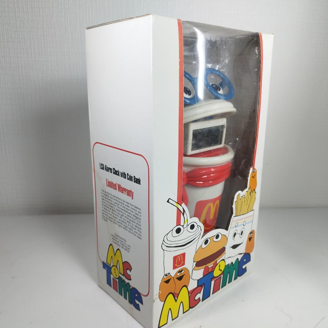 マクドナルド MCタイム 貯金箱 時計 ハッピーミール アメトイ マッ IAZA