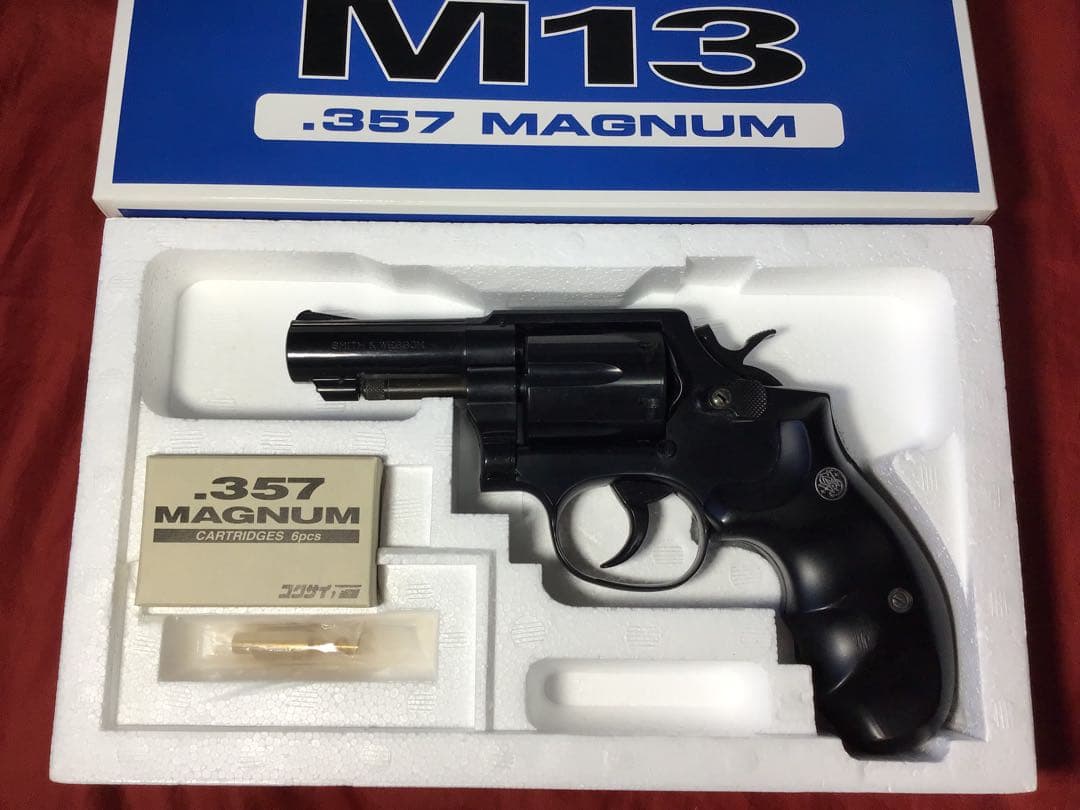 コクサイ製　S&W M13リボルバー3インチFBI スタンダードABS 中古品