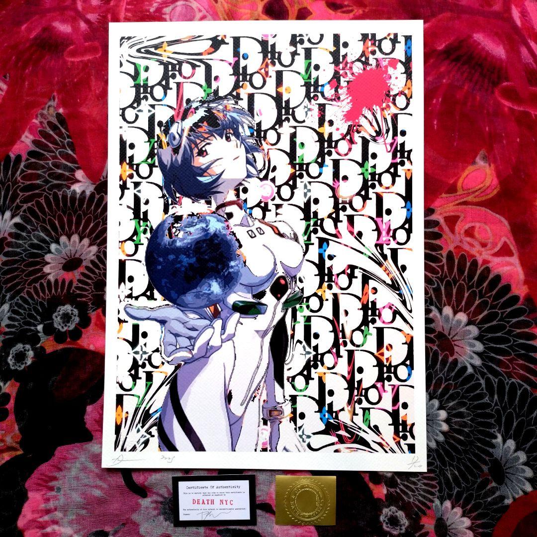 death nyc 世界限定100枚　エヴァンゲリオン　綾波レイ