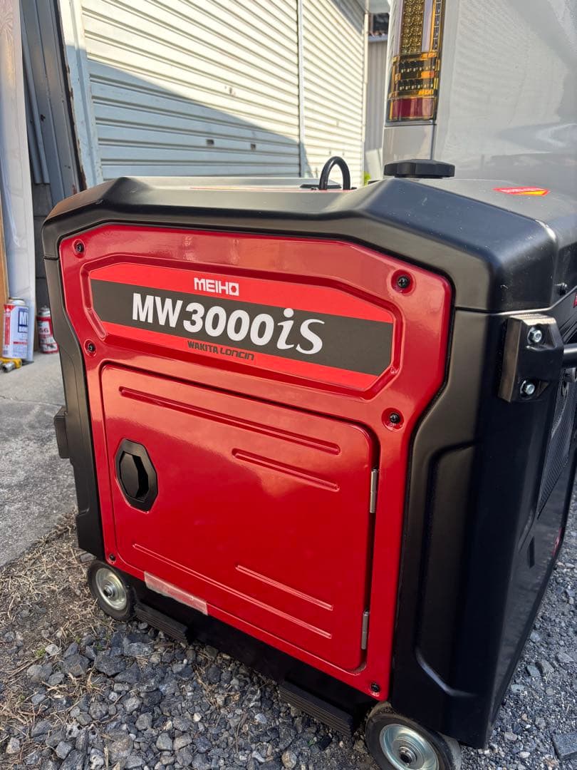 ワキタMEIHO発電機　兼　溶接機MW 3000is