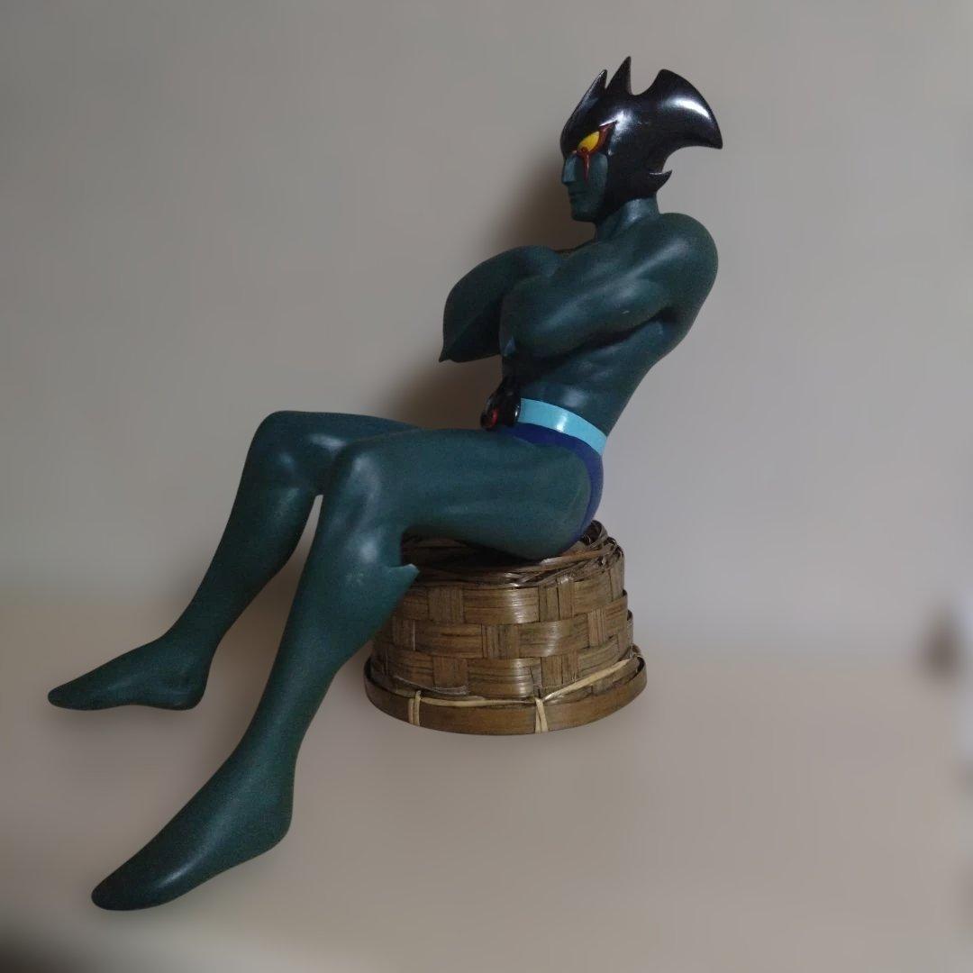 デビルマン　ビックフィギュア TV エンディング　　昭和レトロ希少価値商品。