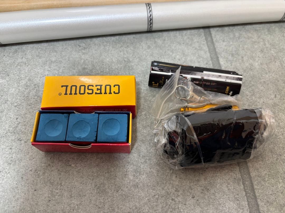 ビリヤード　CUESOUL キューソウル　キュー　ケース付き　美品