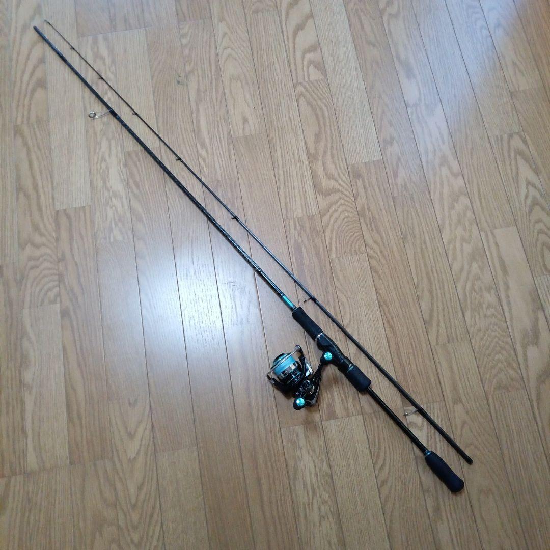 人気ブランド　ダイワ　エメラルダス　エギングセット　ロッド　リール