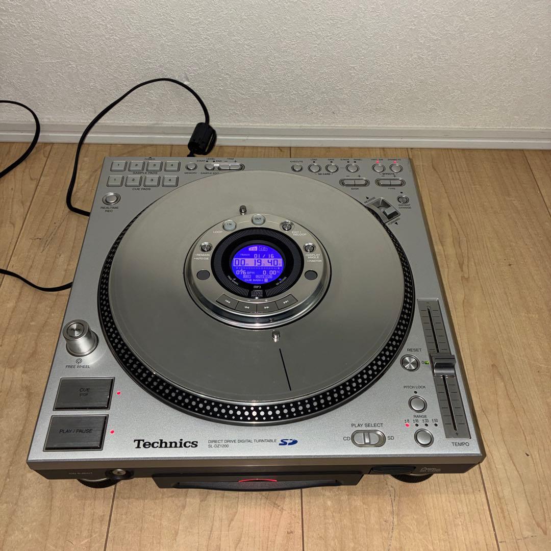 美品Technics SL-DZ1200 ターンテーブル テクニクス 完動品