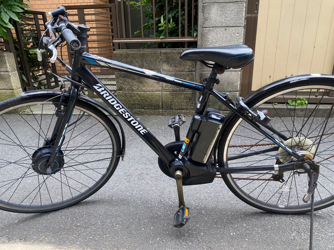 BRIDGESTONE 電動アシスト自転車 スポーツタイプ ブラック