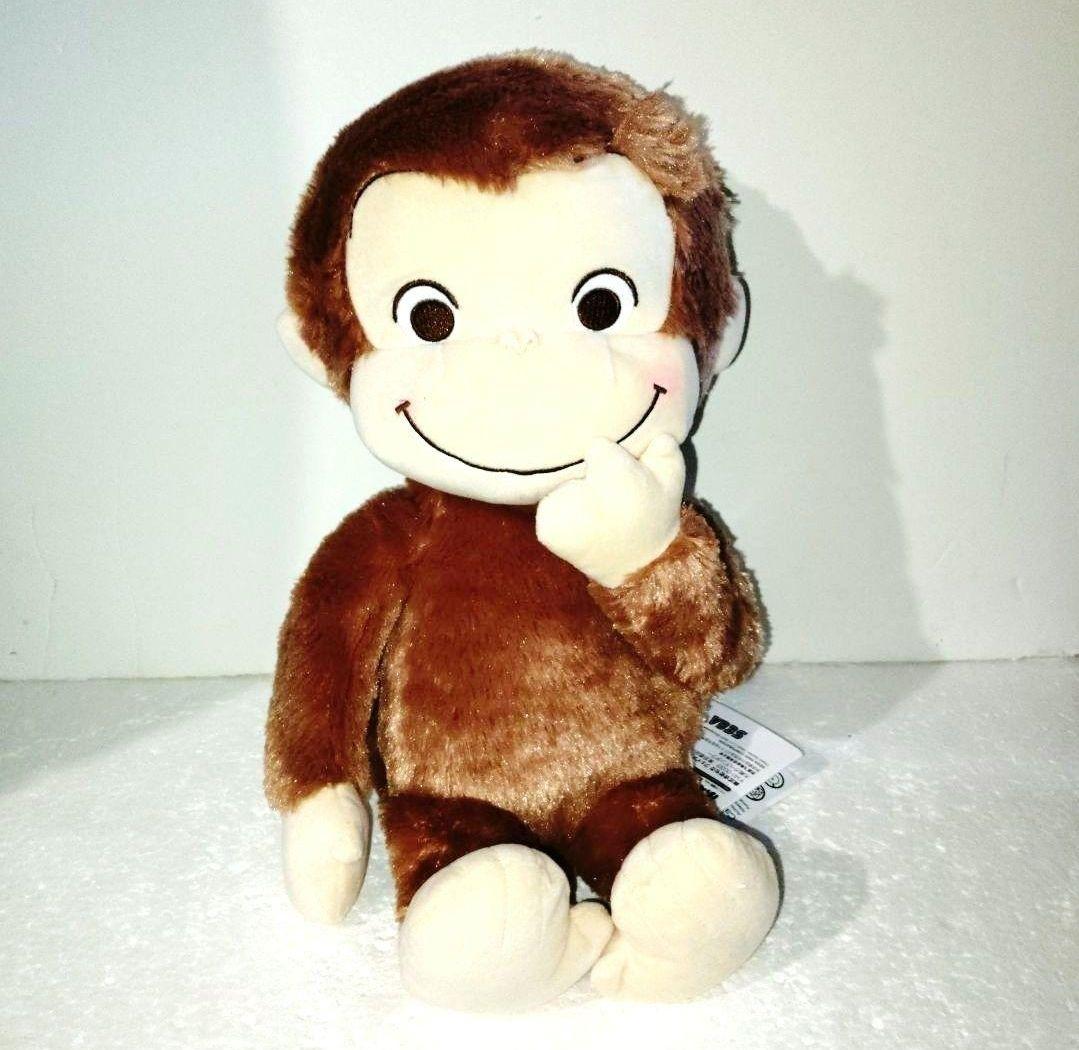 H.R.出品 6体 おさるのジョージ 赤いほっぺ ぬいぐるみ ピュアキラ