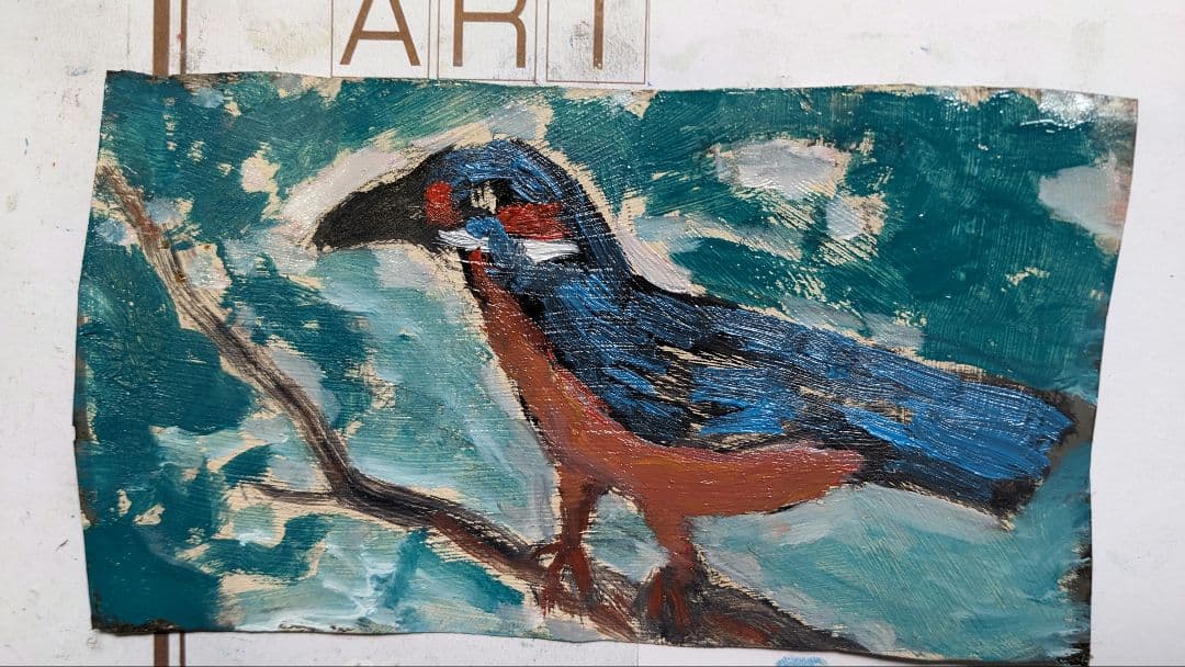 カワセミカラス