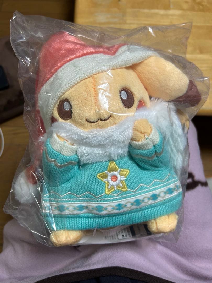 ポケモンセンター クリスマス 2024 ピカチュウ ぬいぐるみ