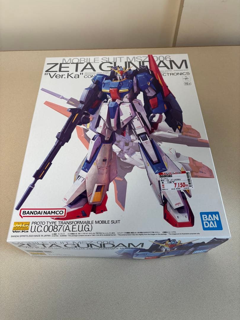 まとめ売りMG ZガンダムVer.Ka＆MGRX-78-2ガンダムVer.3.0