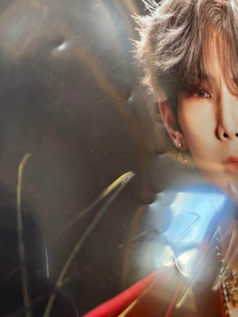 ateez アチズ　ヨサン　2019年　リリイベ　サイン入り　クリアファイル