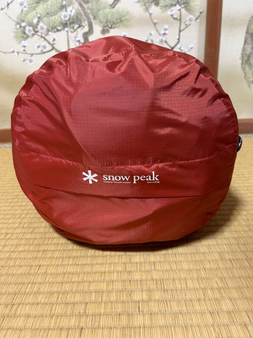 【美品】スノーピーク セパレートシュラフ オフトンワイド BD-103