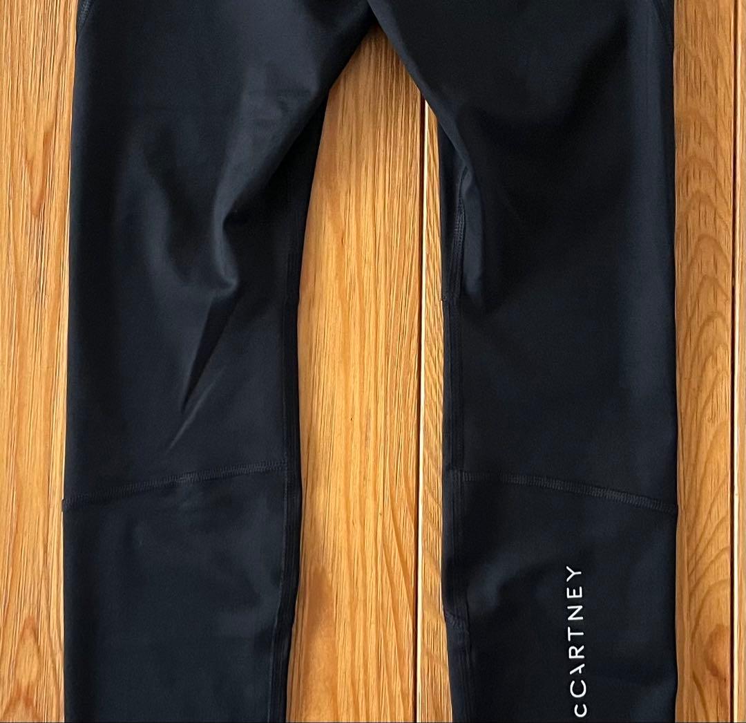 【未使用級】アディダス×ステラマッカートニー トレーニングタイツ 黒レギンス L