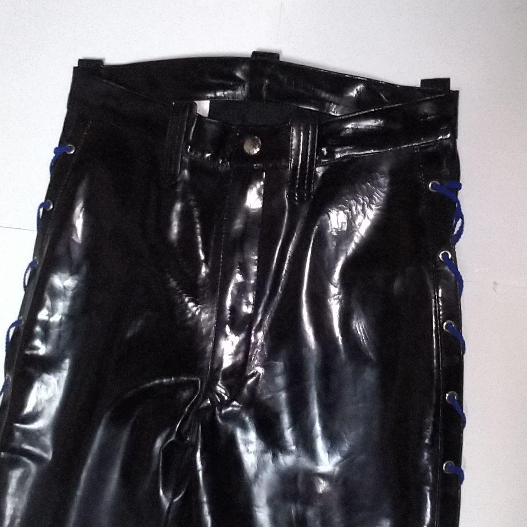 JAP工房 聖飢魔II ルーク参謀 エナメルレースアップパンツ サイズ28インチ
