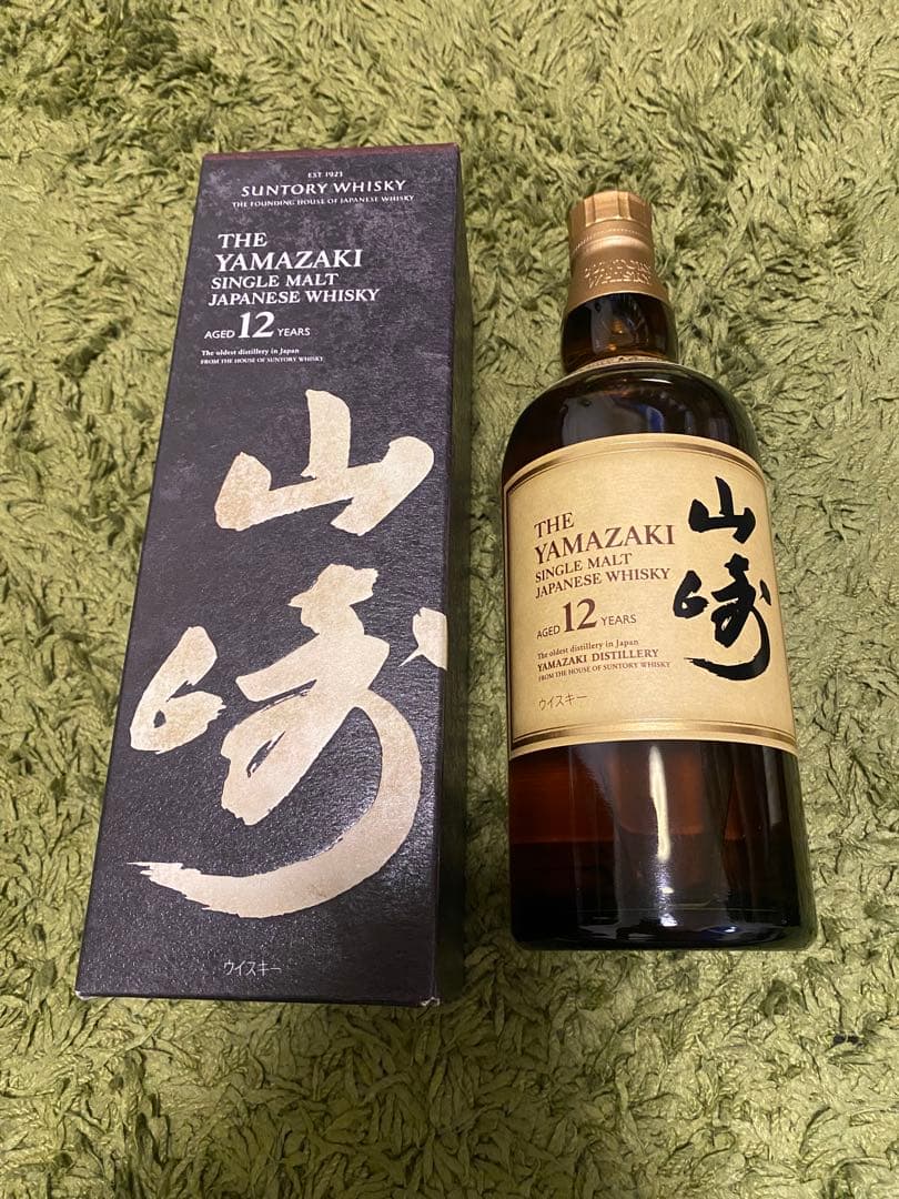 ［未開封］サントリー山崎 12年 、白州 12年 700ml 箱付き