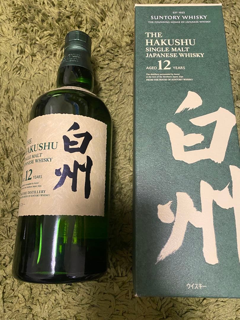 ［未開封］サントリー山崎 12年 、白州 12年 700ml 箱付き