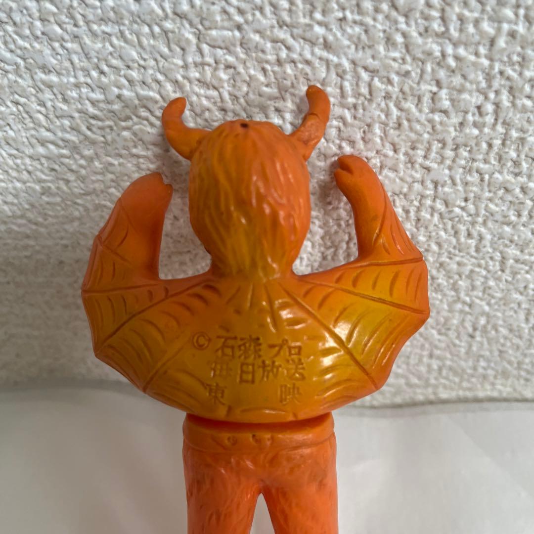⚠️当時物・貴重　仮面ライダー　蜘蛛男　クモ男　旧バンダイ　ミニソフビ