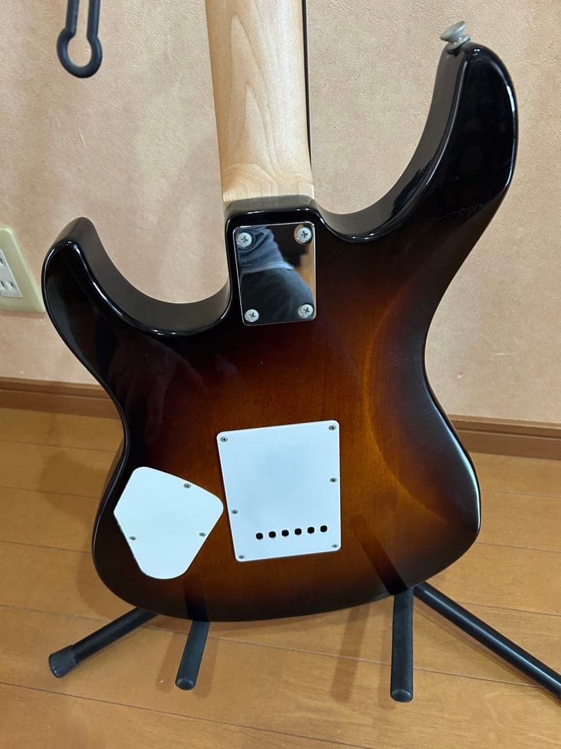 Yamaha PACIFICA エレキギター ブラウン ソフトケース付き