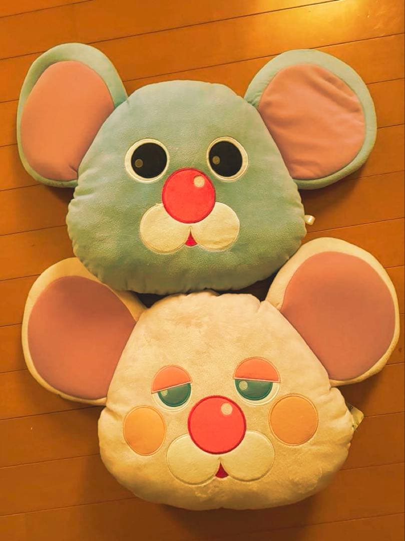 jubeat パステルくん　フェイスクッション2種