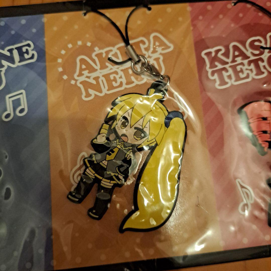 ニコニコ製作所 ラバーストラップシリーズ 弱音ハク 亞北ネル 重音テト