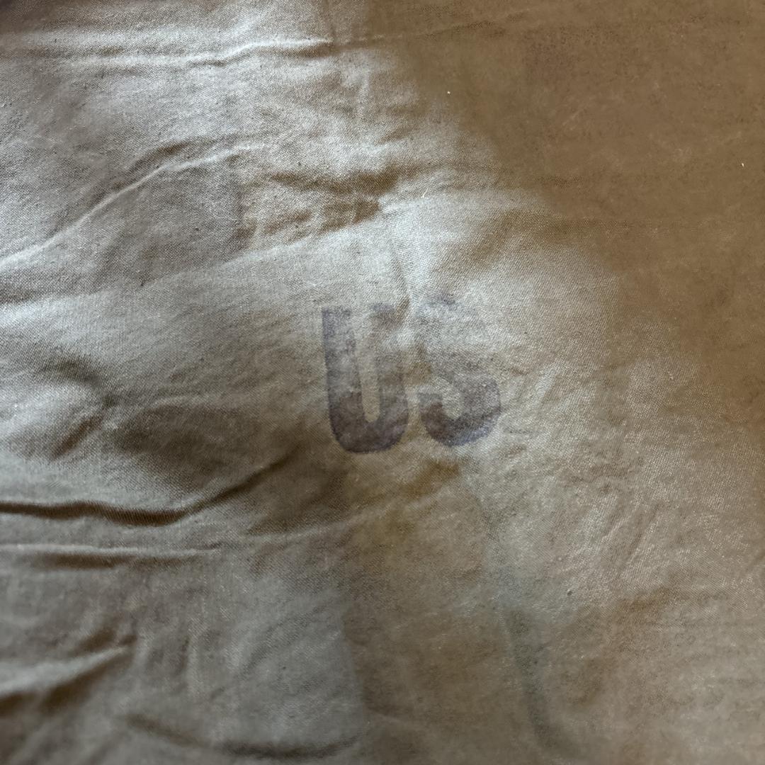 US パップテント ハーフシェルター 2枚 ポール・ペグセット 米軍 軍幕