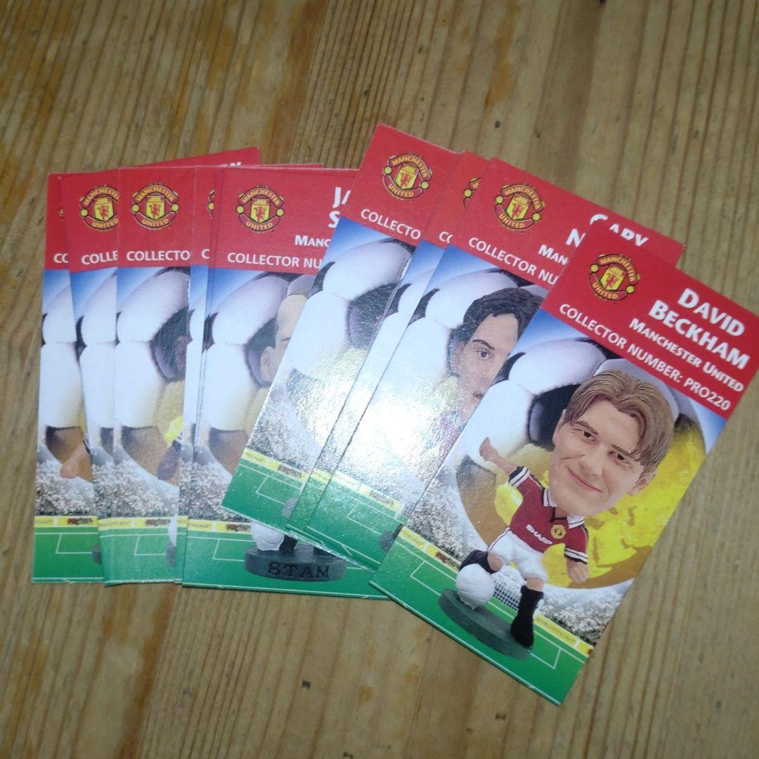 【レア】マンチェスターUTD 1999 チームパック 12体 サッカーフィギュア
