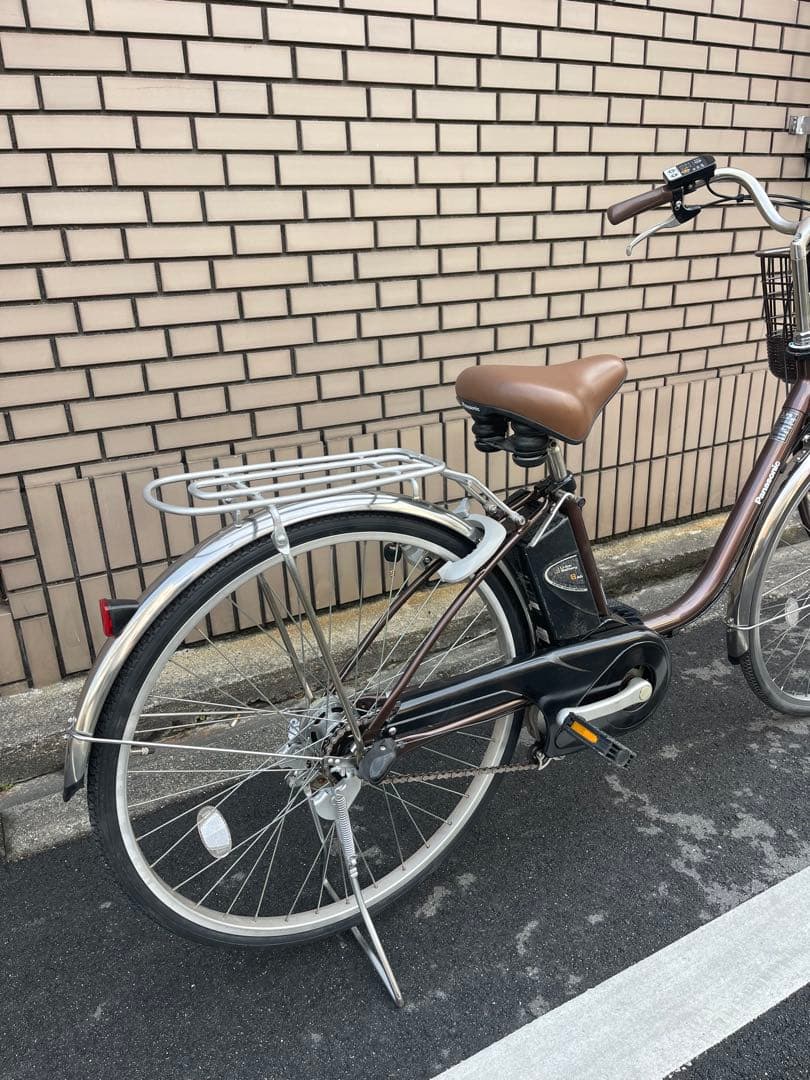 電動アシスト自転車 ブラウン シティタイプ