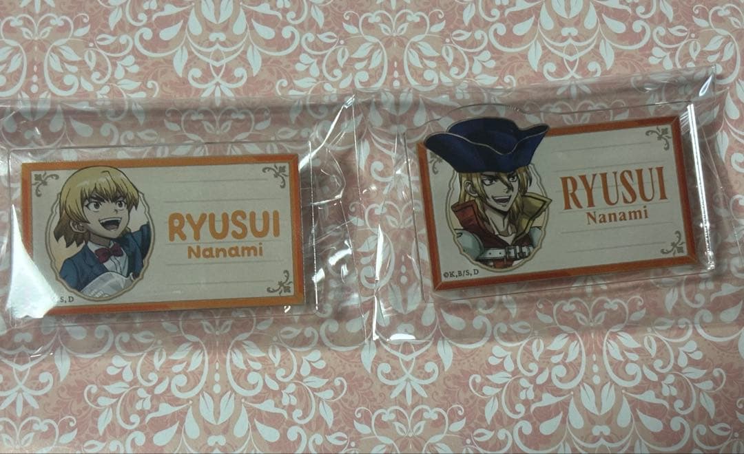 Dr.STONE 缶バッジ　アクリルネームプレート　ロフト