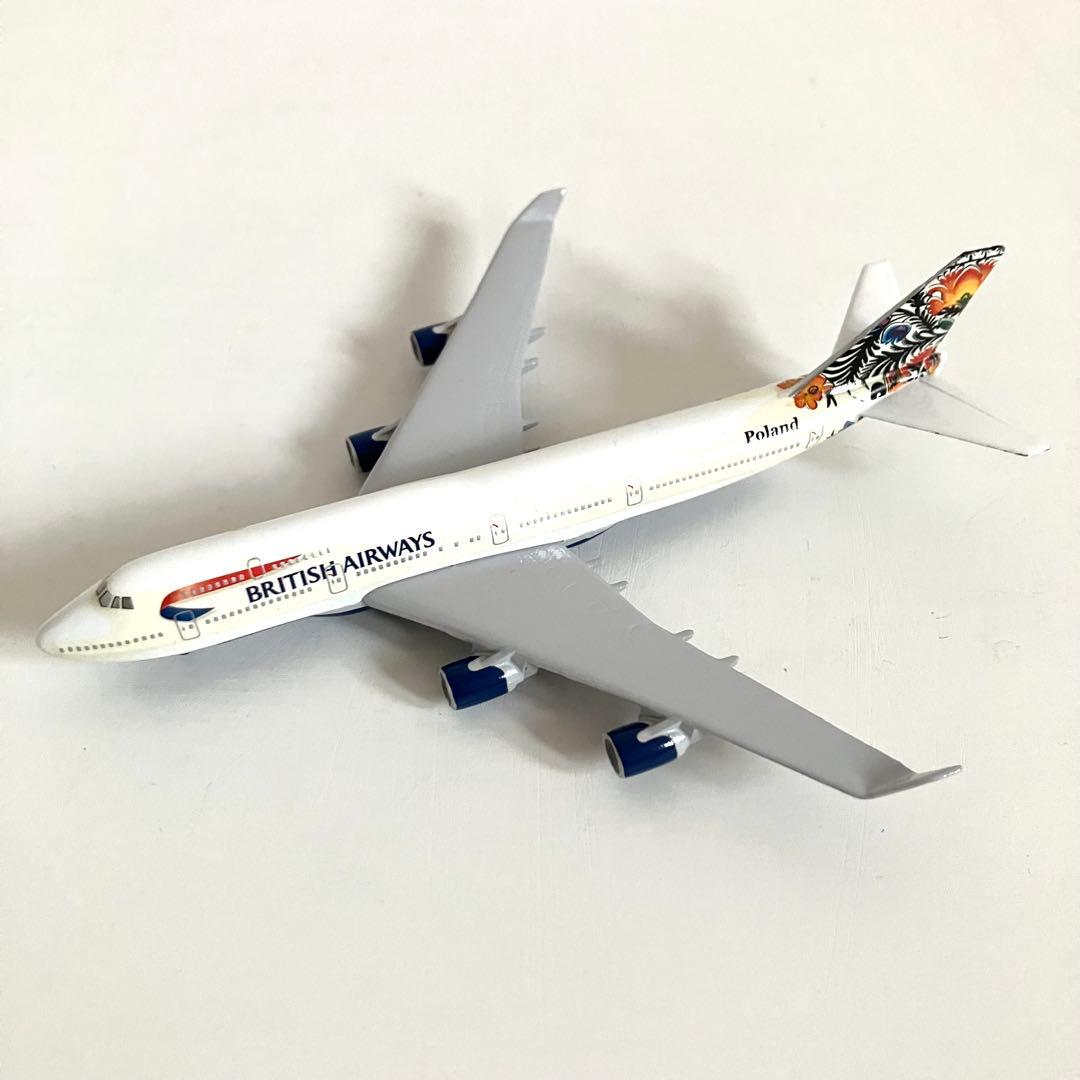 航空機・ヘリコプター BRITISH AIRWAYS B 747 400 PolandAircraft