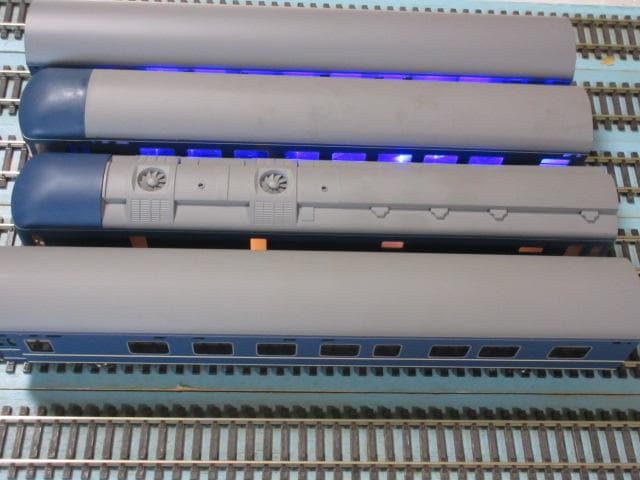 国鉄 20系 特急形客車 4両セット HOゲージ (金属・カツミ製）