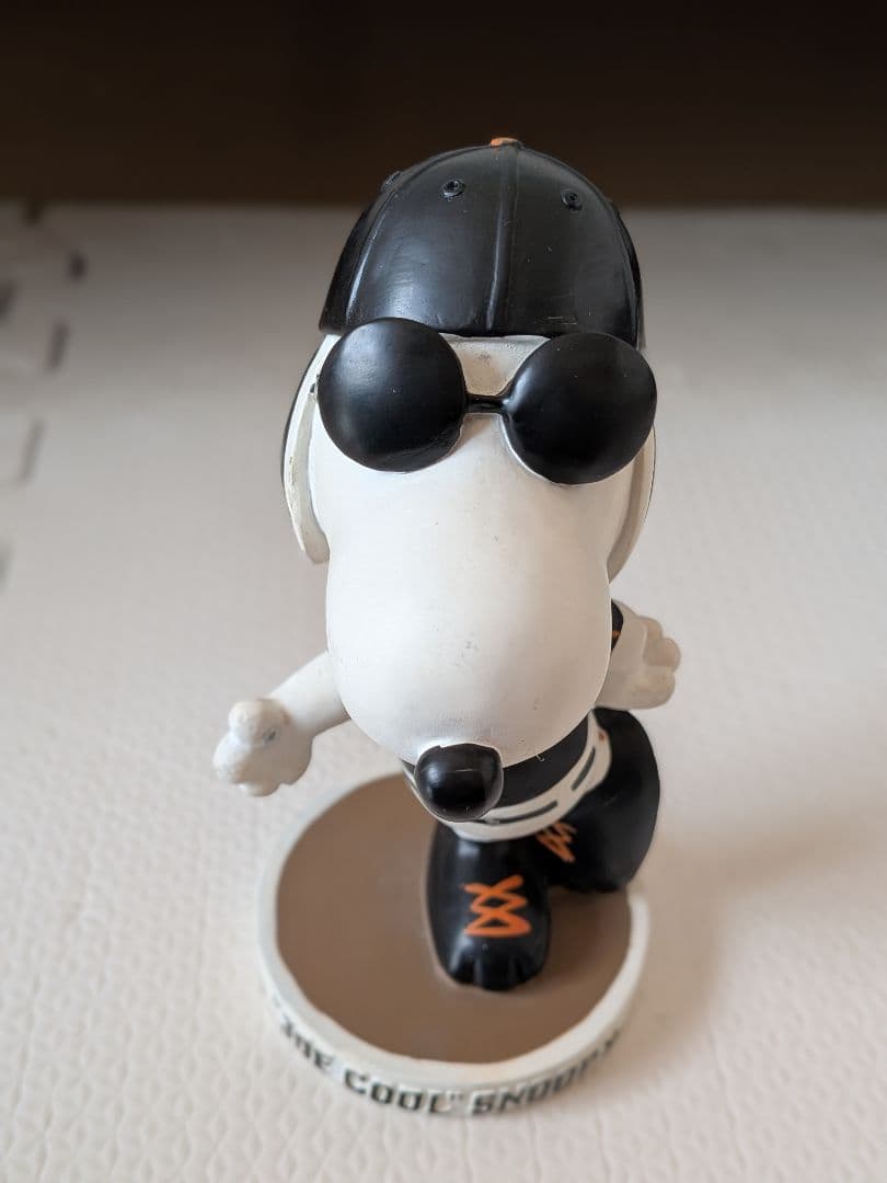 スヌーピー　ボブルヘッド　ジャイアンツ　mlb 2007 ビンテージ　フィギュア